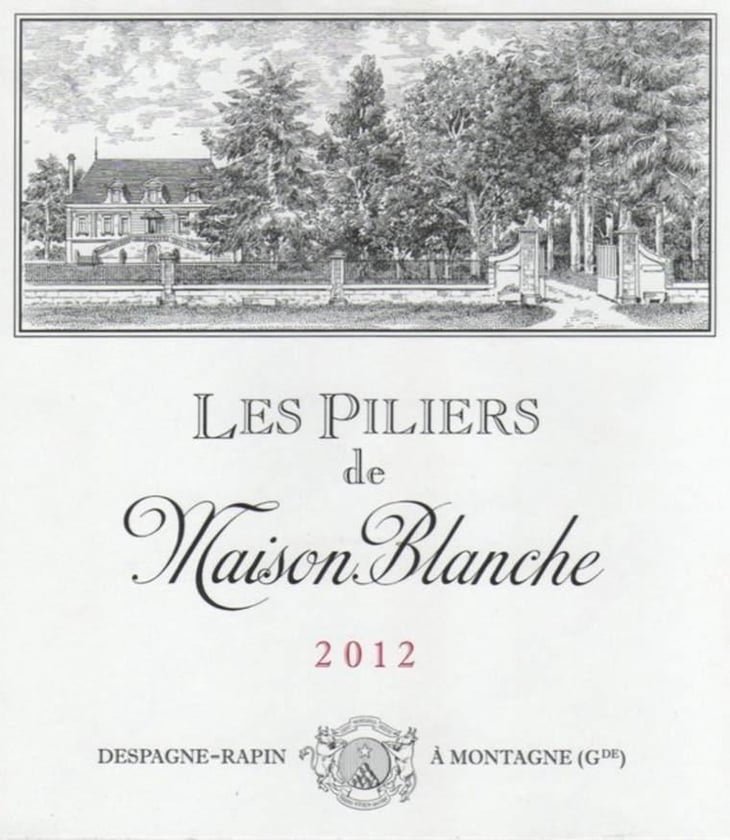 Les Piliers de Maison Blanche (Second Vin) - Vignobles Despagne-Rapin - nicolas-despagne 