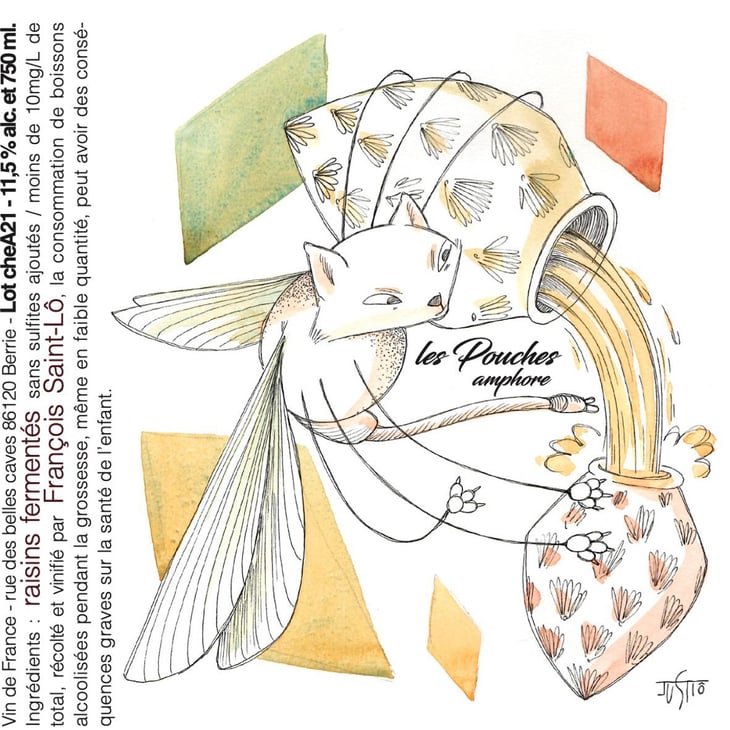 Les Pouches Amphore (2021 label) - François Saint-Lô - francois-saint-lo 