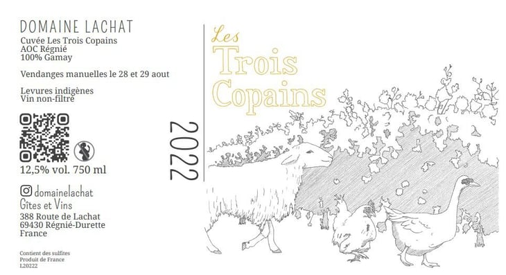 Les Trois Copains - Domaine Lachat - anne-lekkerkerker 