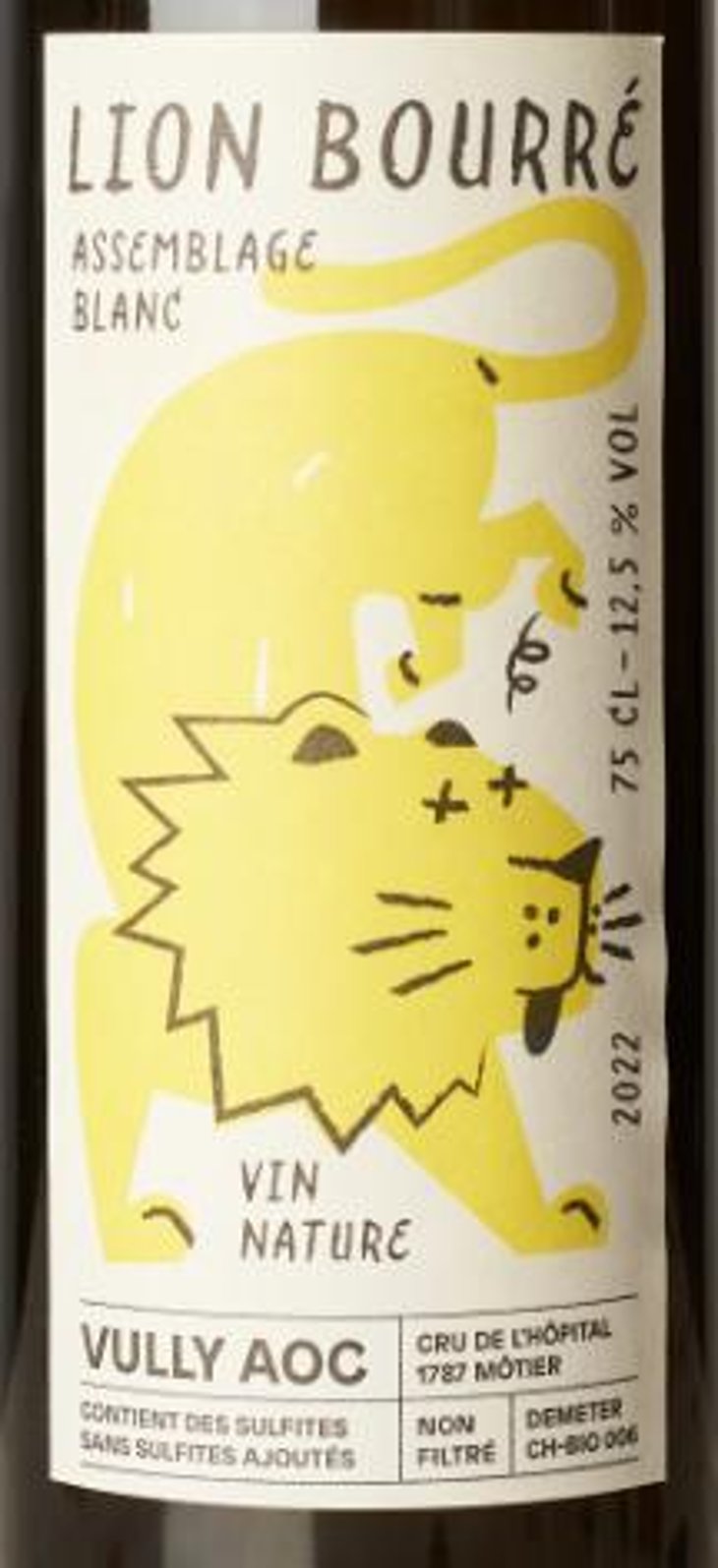 Lion Bourré - Cru de l'Hôpital - christian-vessaz 