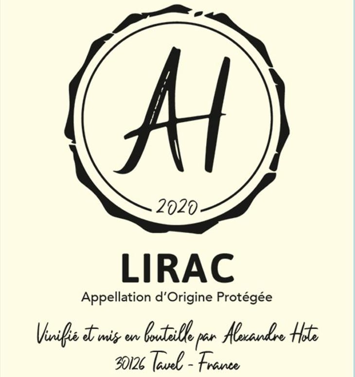 Lirac - Domaine Alexandre Hote - alexandre-hote 
