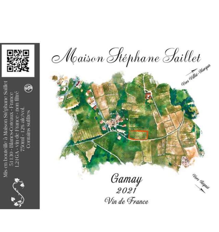Gamay 2021 - Maison Stéphane Saillet - stephane-saillet 