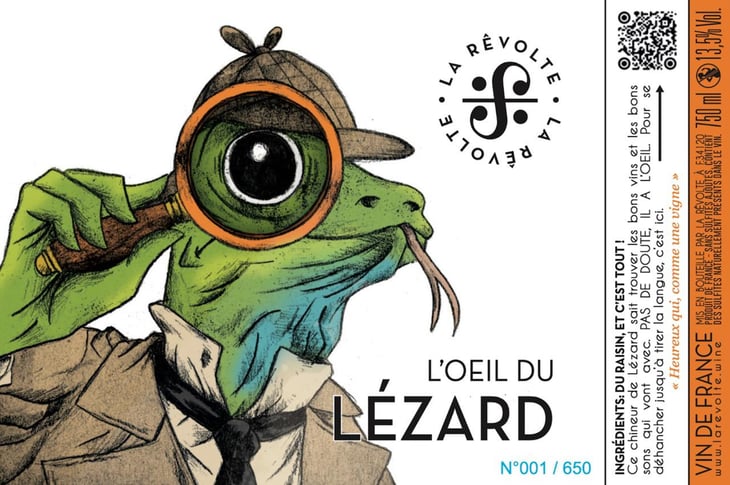 L'Oeil du Lézard - Domaine La Révolte - victor-anglade 