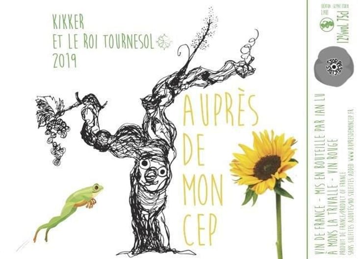 Kikker et le Roi Tournesol - Auprès De Mon Cep - ian-lu 
