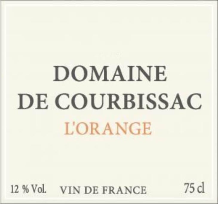 L'Orange - Domaine De Courbissac - reinhard-brundig-brunnhilde-claux 
