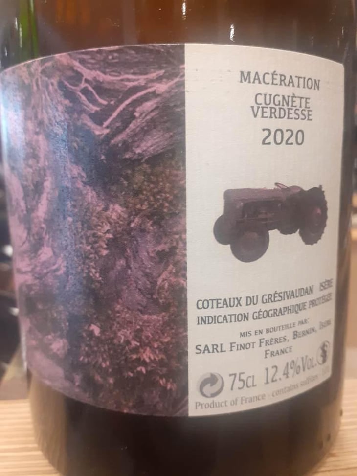 Maceration cugnete verdesse - Domaine Finot - thomas-finot -2020