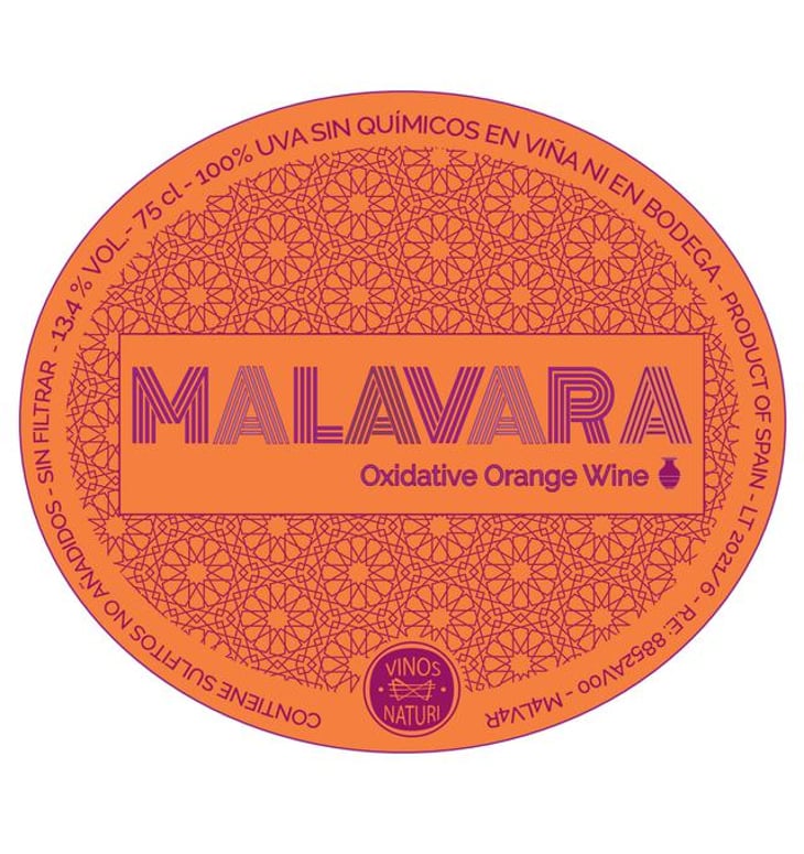 Malavara Oxydative Orange - Vinos Naturi - raul-calle-y-laura-pinas 