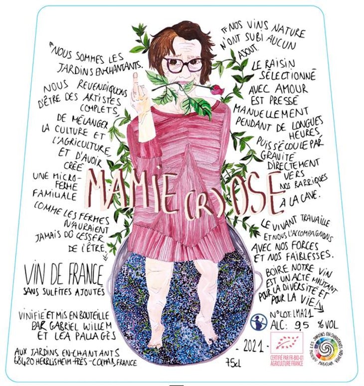 Mamie (r)Ose - Les Jardins En-Chantants - lea-pallages-gabriel-willem 