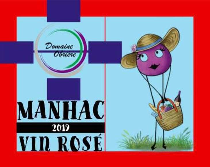 Manhac Rosé 2019 - Les Obrières - charles-mackay-sara-lombardi 