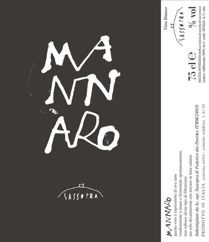 Mannaro Bianco - Cantina Sassopra - marta-federico-des-dorides -2021
