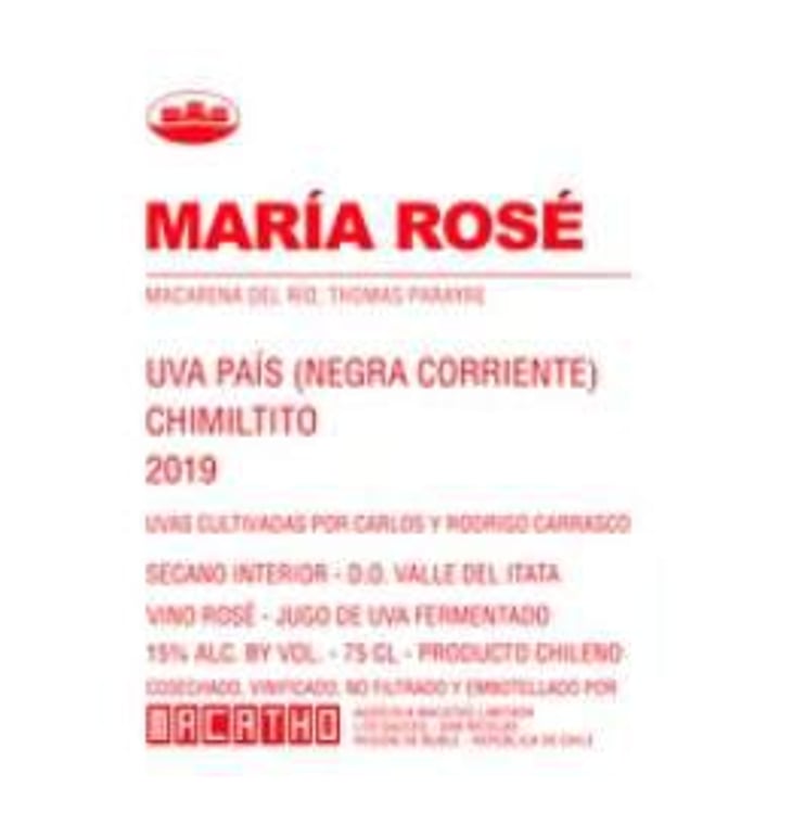 Maria Rosé - Agricola Macatho - macarena-del-rio-thomas-parayre 