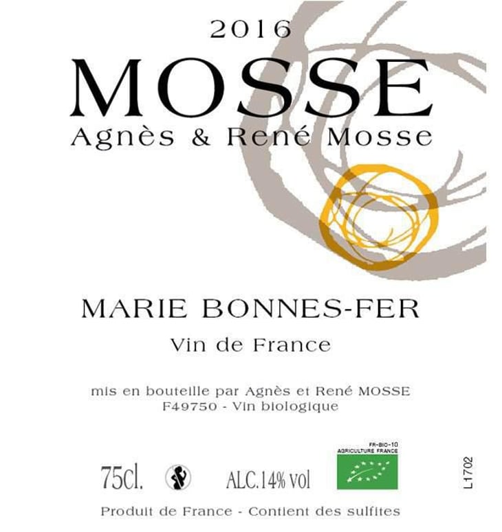 Marie Bonnes-Fer - Domaine Mosse - sylvestre-joseph-mosse 