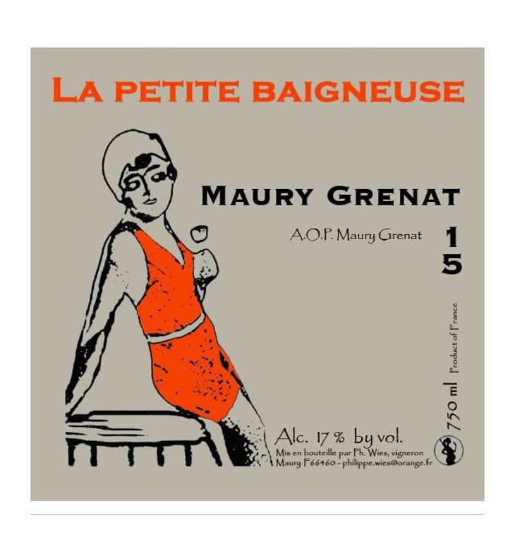 Maury Grenat - La Petite Baigneuse - philippe-wies 
