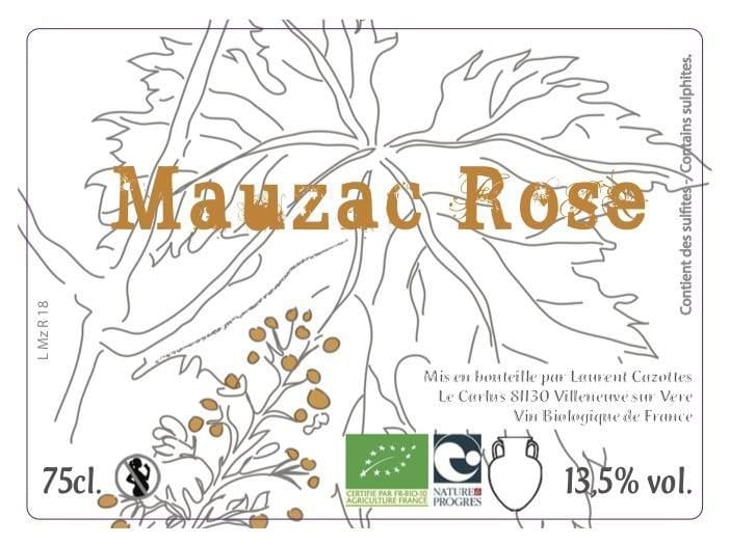 Mauzac Rose - Distillerie et Domaine Cazottes - laurent-cazottes 