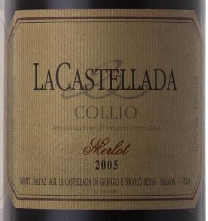 Merlot - La Castellada - giorgio-bensa 