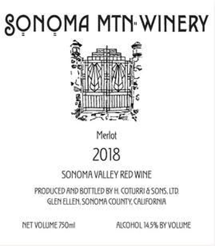 Merlot - Sonoma Mtn Winery - nic-coturri-dan-marioni 