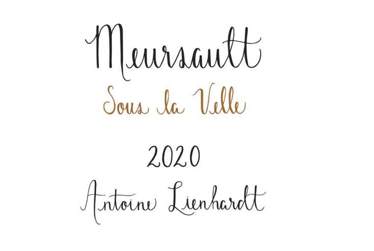 Meursault "Sous La Velle" - Antoine Lienhardt - antoine-lienhardt 