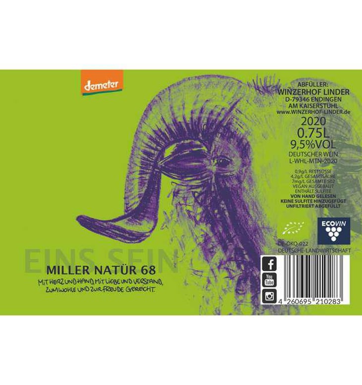Miller Natür 69 - Winzerhof Linder - elena-bollin-ronald-linder 
