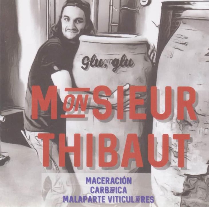 Monsieur Thibaut (maceracion carbonica) - Vinos Malaparte - elisa-de-frutos-ruben-salamanca 