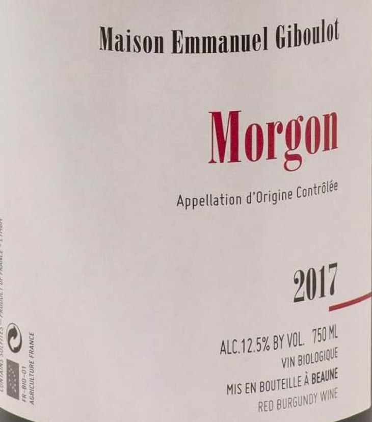 Morgon - Domaine Emmanuel Giboulot - emmanuel-giboulot 