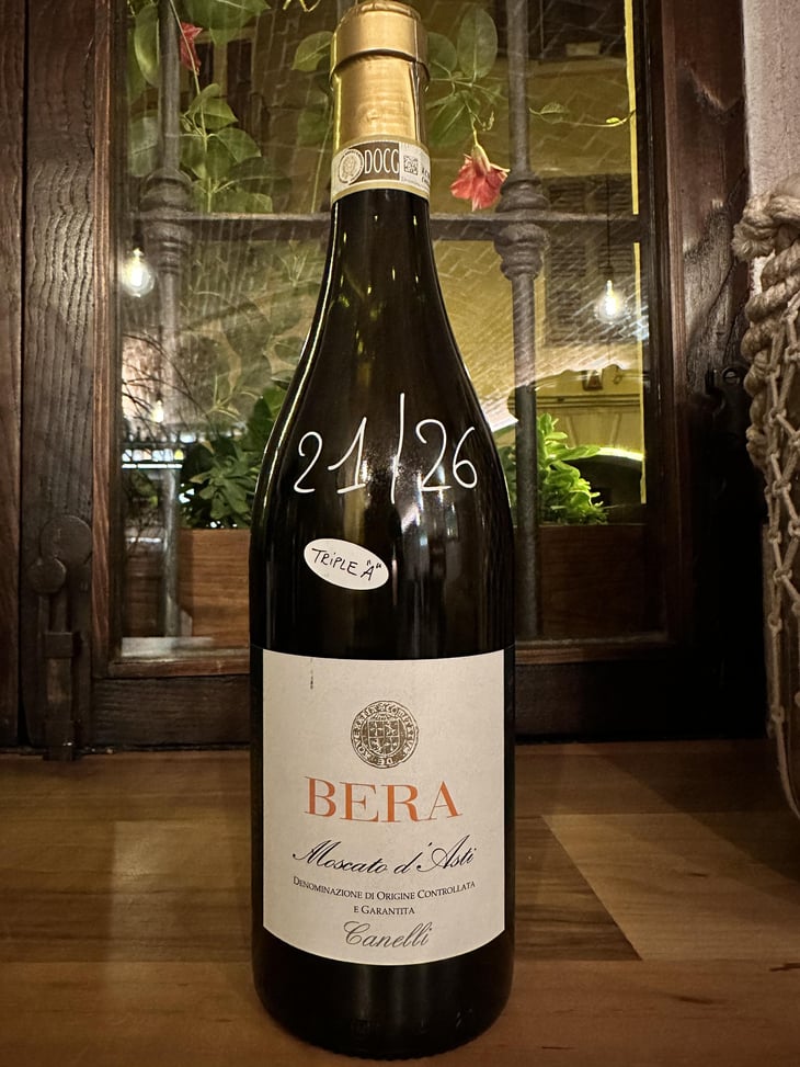 Moscato d'Asti Canelli - Azienda Agricola Vittorio Bera & Figli - alessandra-e-gianluigi-bera -2022
