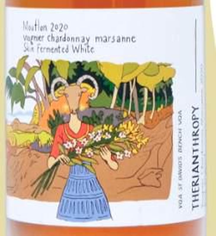 Mouflon Viognier Skin Fermented White - Therianthropy Wines - david-eiberg 