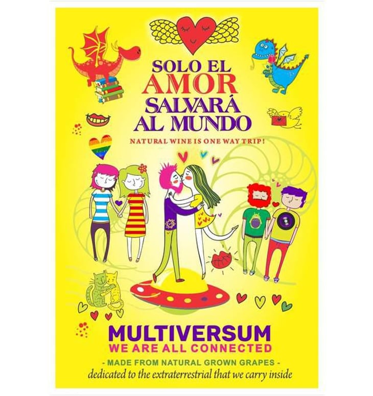 Multiversum Merlot Rosé - Solo El Amor Salvara Al Mundo - pablo-quiroga 