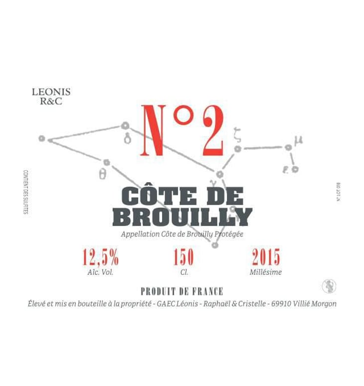 N° 2 150cl - Domaine Leonis - cristelle-raphael-champier 