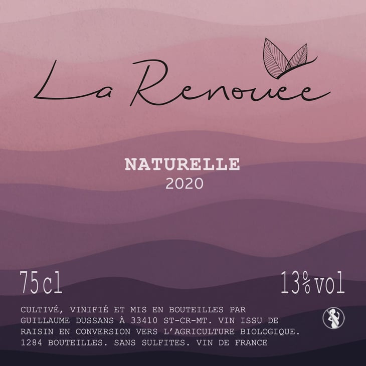 Naturelle Rouge - Domaine de la Renouée - guillaume-dussans -2020