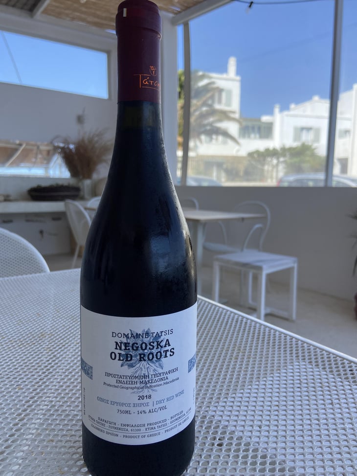 Negoska old roots - Tatsis Winery - perikles-stergios-tatsis -2018