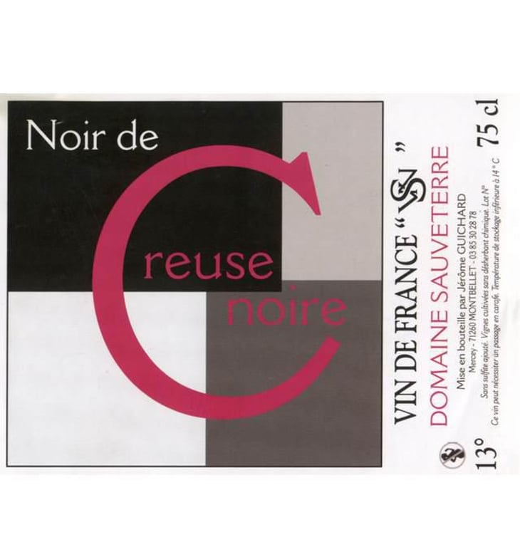 Noir De Creuse Noire - Domaine Sauveterre - ghislaine-jerome-guichard 