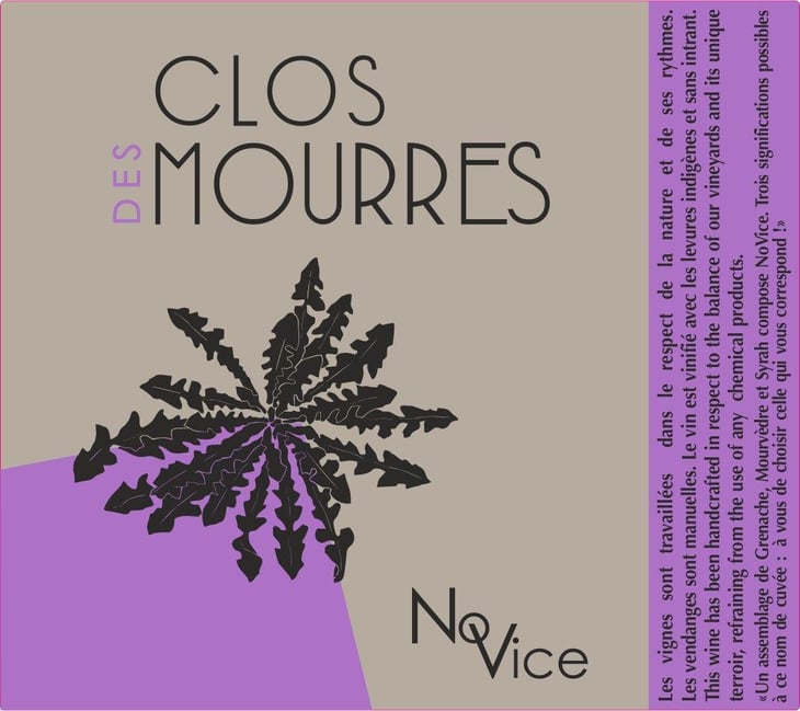NoVice - Clos des Mourres - ingrid-jean-philippe-bouchet 