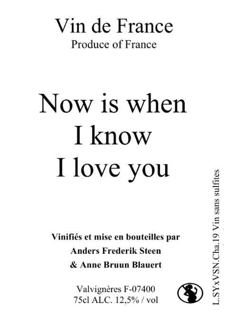 Now is When I know I love you - Anders Frederik Steen & Anne Bruun Blauert - anders-frederik-steen-anne-bruun-blauert 