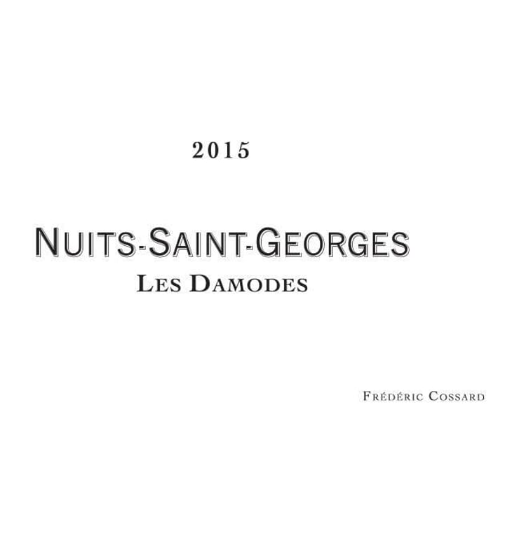 Nuits-Saint-Georges "Les Damodes" - Domaine de Chassorney - frederic-cossard 