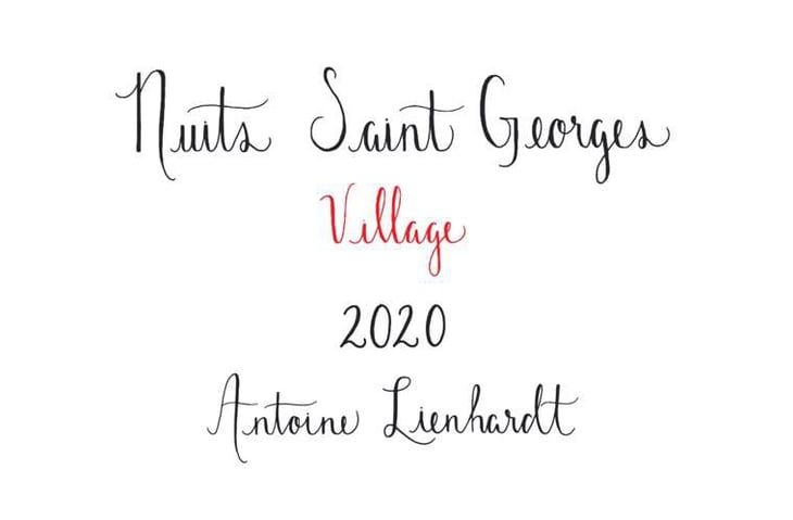 Nuits-Saint-Georges Village (Label from 2020) - Antoine Lienhardt - antoine-lienhardt 