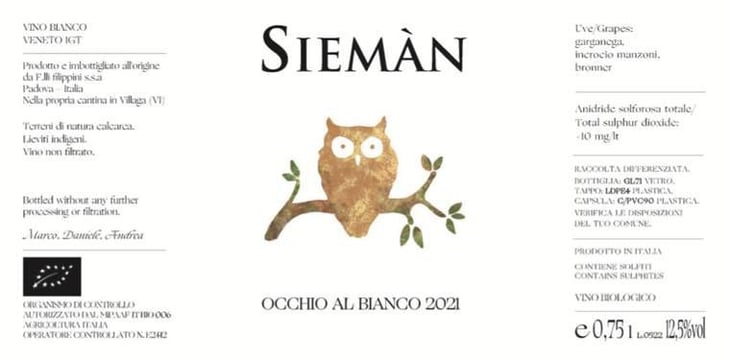 Occhio Al Bianco - Siemàn - marco-daniele-andrea-filippini 