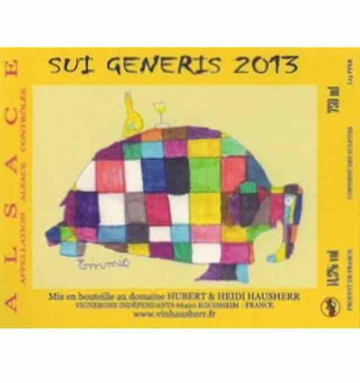 Sui Generis - Vin Hausherr - hubert-heidi-hausherr 