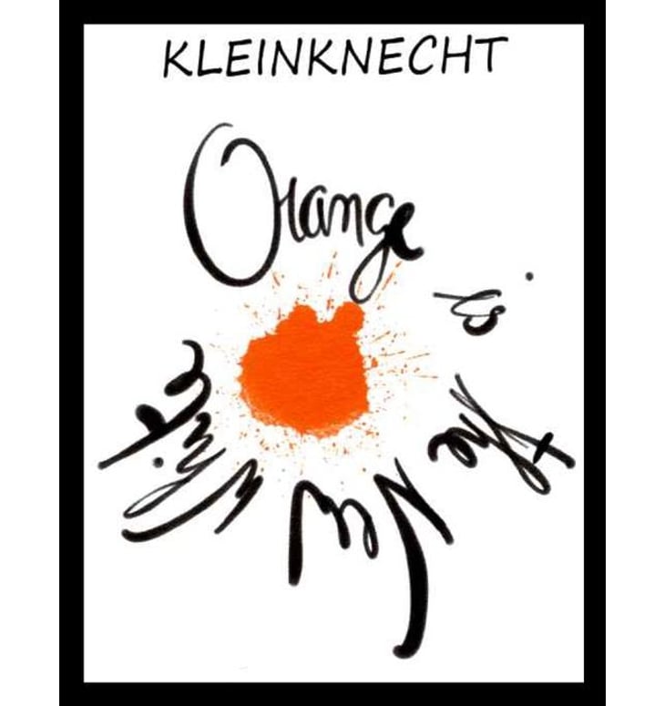 Orange is the New White - Maceration - Domaine Kleinknecht - andre-kleinknecht 