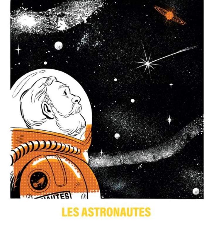 Orange - Les Astronautes - emmanuelle-haas-fredy-mestre 