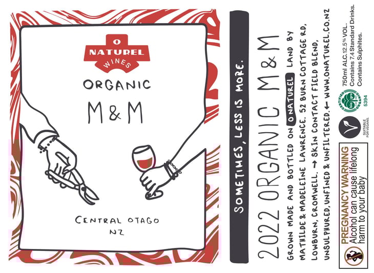 Organic M&M - O Naturel Wines - lucie-brook-lawrence 