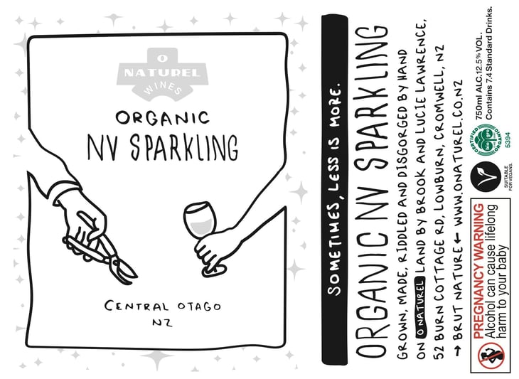 Organic Sparkling - O Naturel Wines - lucie-brook-lawrence 