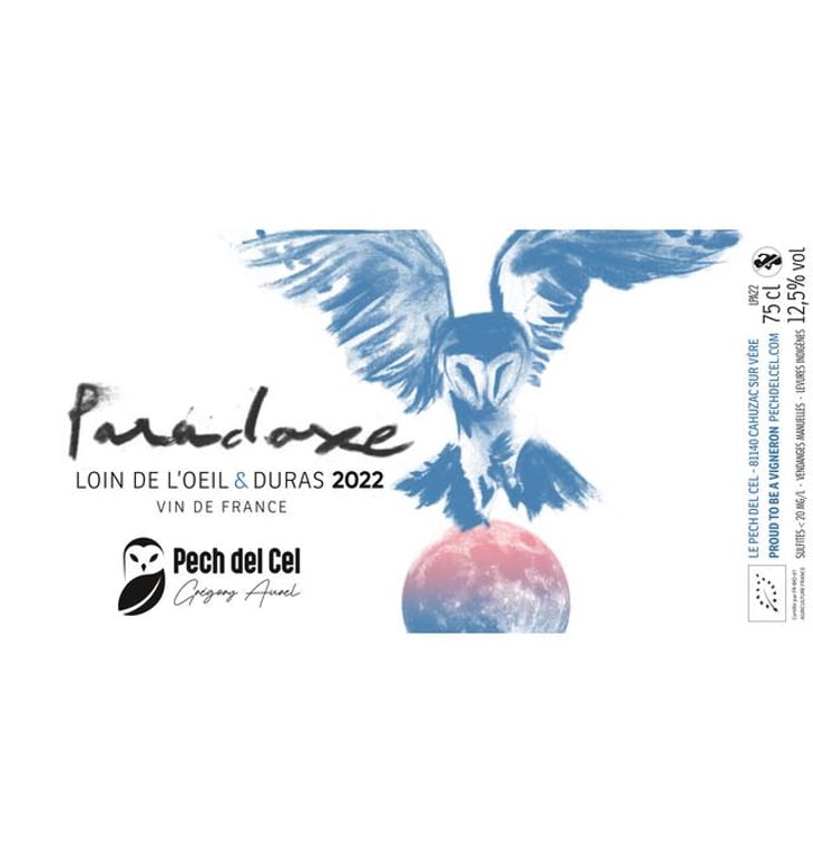 Paradoxe - Domaine Du Pech Del Cel - laure-et-gregory-aurel -2022