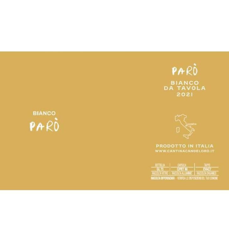 Parò Bianco - Azienda Agricola Candeloro - simone-romano 