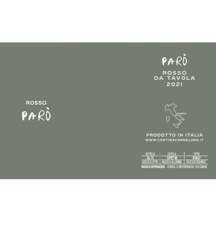 Parò Rosso - Azienda Agricola Candeloro - simone-romano 