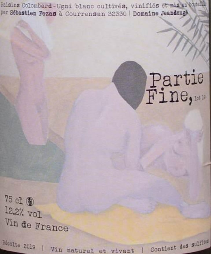 Partie Fine 2019 - Domaine Jeandaugé - sebastien-fezas 