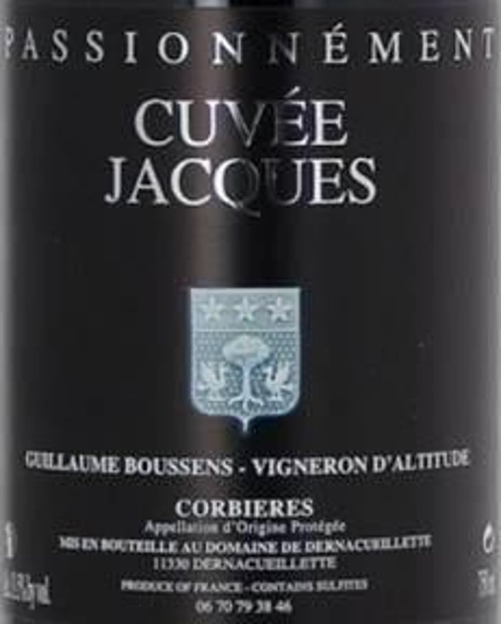 Passionnément Cuvée Jacques - Domaine Dernacueillette - guillaume-boussens 