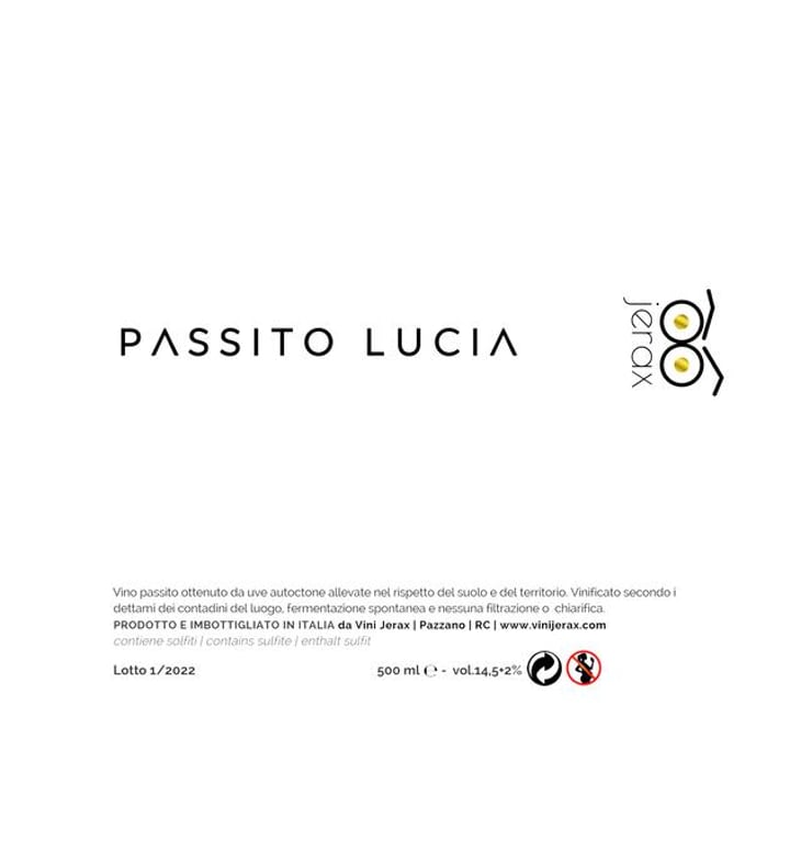 Passito Lucia - Vini Jerax - famiglia-gerecitano 