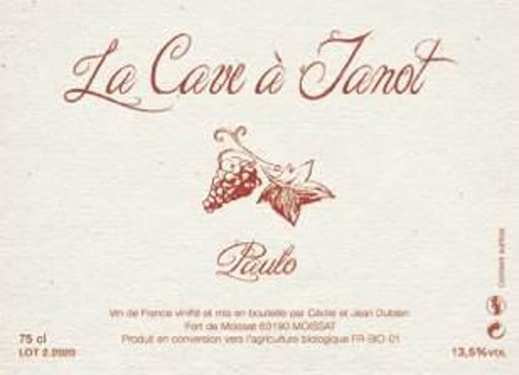 Paulo - La Cave À Janot - cecile-routier-jean-dubien 