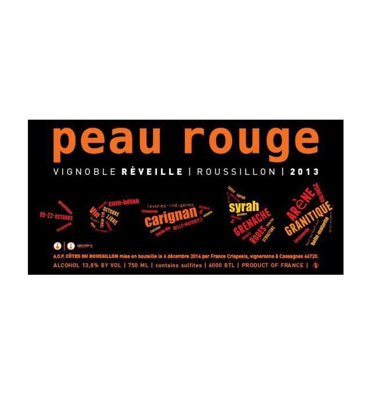 Peau Rouge - Vignoble Réveille - france-crispeels 