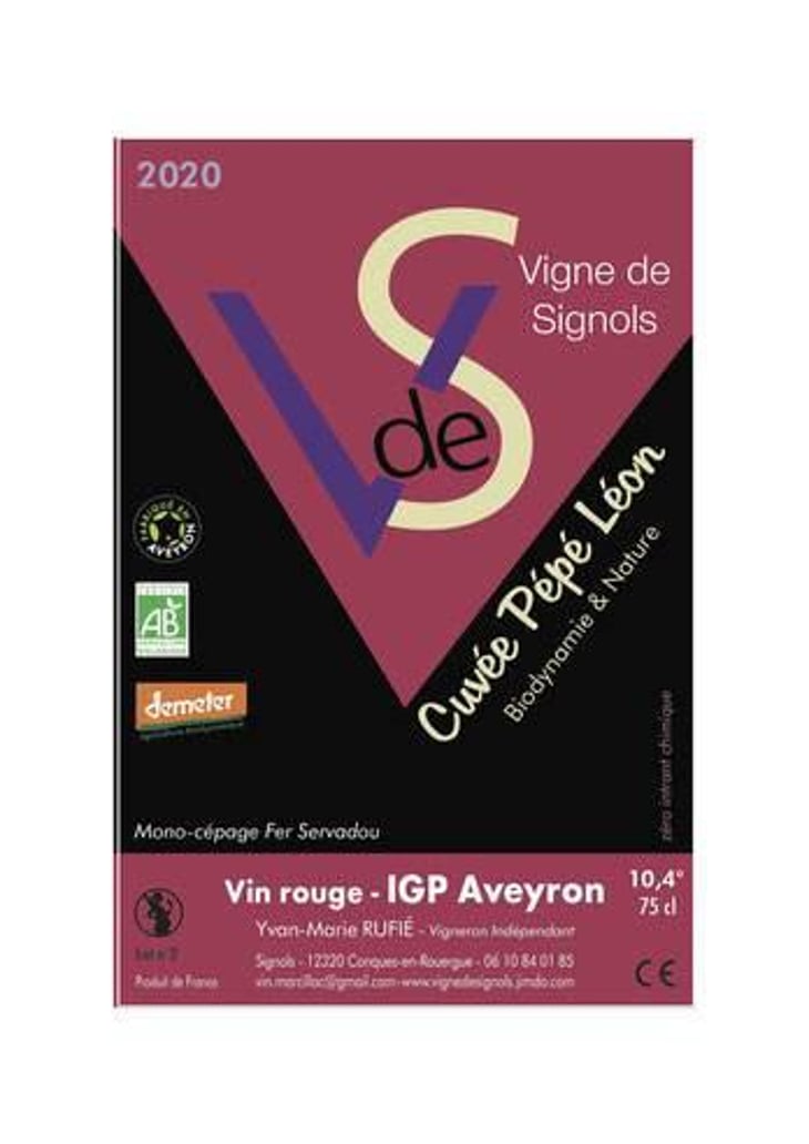 Pépé Léon - Vigne De Signols - yvan-marie-ruffie 